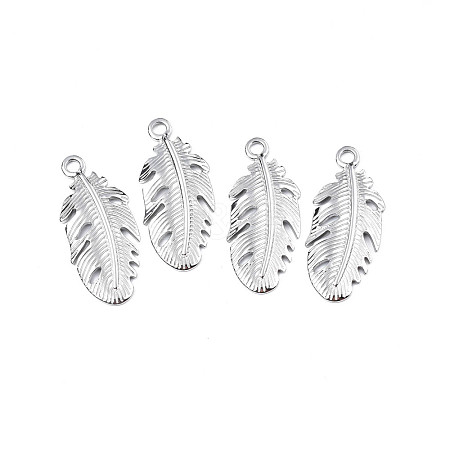 Non-Tarnish 304 Stainless Steel Pendants STAS-T063-191P-1