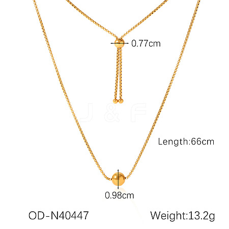 304 Stainless Steel Rhinestone Pendant Necklaces FS-WGDF7E7-03-1
