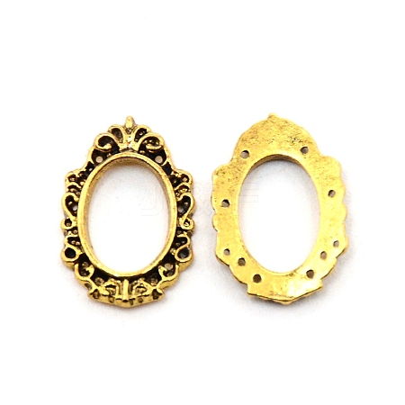 Alloy Nail Alloy Photo Frame Design MRMJ-WH0080-02AG-1