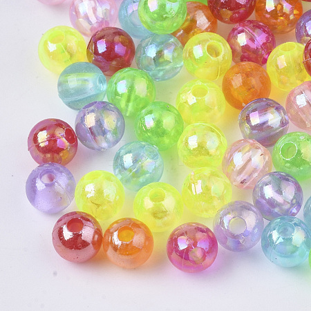 Transparent Acrylic Beads MACR-S299-001A-1