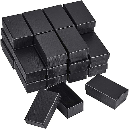 Paper Jewelry Boxes LS-CBOX-WH0004-08A-1