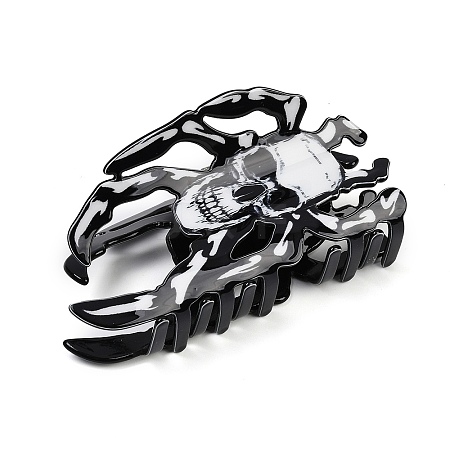 Halloween Theme Acrylic Claw Hair Clips PHAR-P011-A02-1