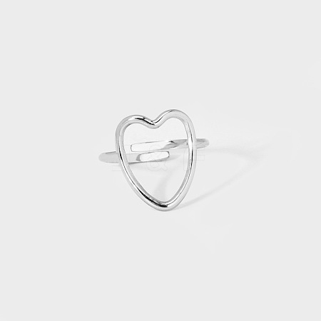 Simple Heart Fashion Ring EG2400-2-1