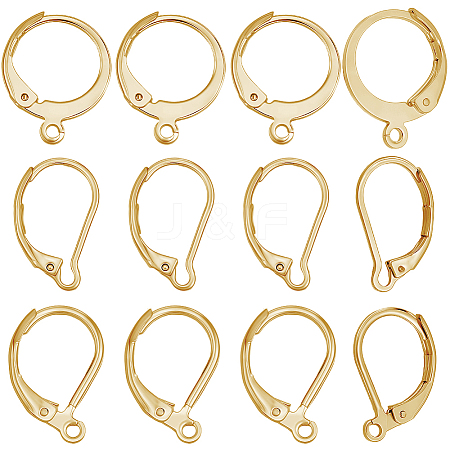 60Pcs 3 Styles 304 Stainless Steel Leverback Earring Findings STAS-BBC0008-30C-1