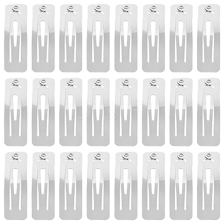 100Pcs Iron Hair Clip Findings PHAR-SC0001-002A-1