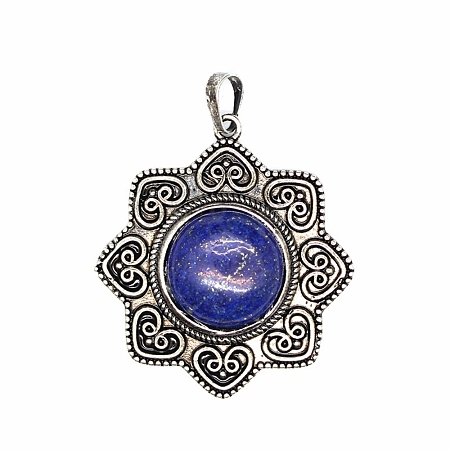 Natural Lapis Lazuli Pendants PW-WG111BD-05-1