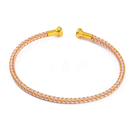 Braided Carbon Steel Wire Bracelet Making MAK-A017-B41-1