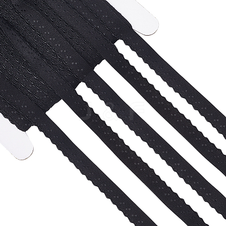 Chinlon Wavy Edge Elastic Band EC-GF0001-41A-1