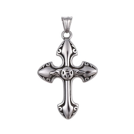 Wholesale 304 Stainless Steel Big Pendants - Jewelryandfindings.com