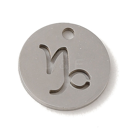 Non-Tarnish 201 Stainless Steel Charms STAS-E217-10P-08-1