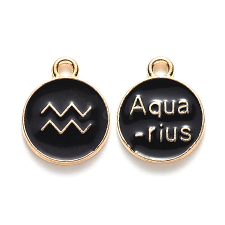 Alloy Enamel Pendants LS-X-ENAM-S124-01A-08J-1