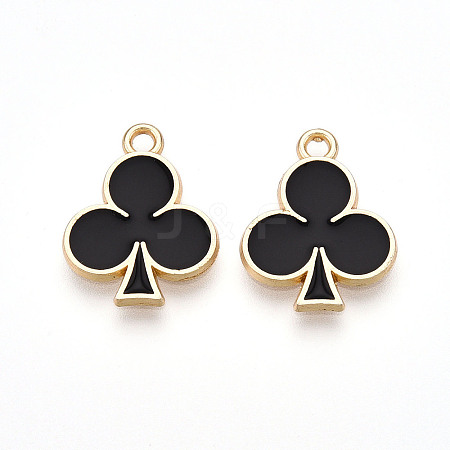 Barrel Plating Alloy Pendants ENAM-T011-203-03-1