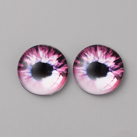 Glass Cabochons GLAA-WH0033-75E-09-1