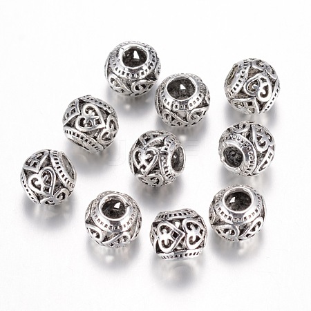 Alloy European Beads MPDL-G007-05AS-1