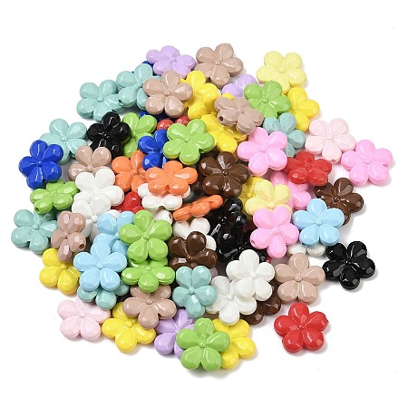 Opaque Acrylic Beads MACR-C039-12-1