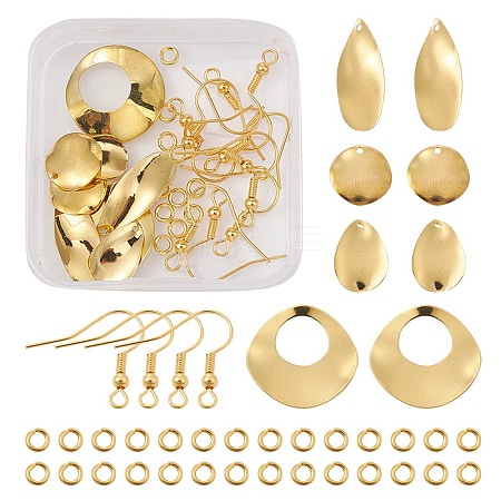 DIY Geometry Earring Making Kit DIY-YW0007-29-1