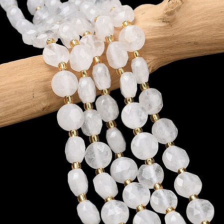 Natural Quartz Crystal Beads Strands G-C116-A186-02-1