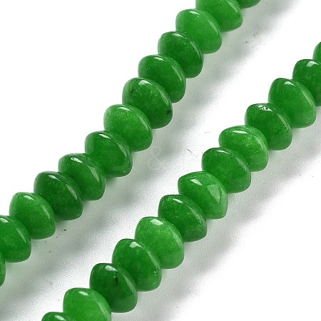 Dyed Natural Malaysia Jade Beads Strands G-P559-A16-01-1