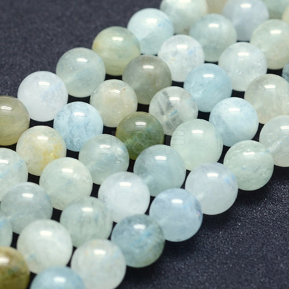 Wholesale Natural Aquamarine Beads Strands - Jewelryandfindings.com