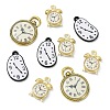 12Pcs 3 Styles Tibetan Style Alloy Pendants FIND-CJ0005-77-8