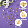 40Pcs Brass Cabochons KK-BBC0026-05-6