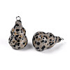 Natural Dalmatian Jasper Pendants G-T144-73D-2