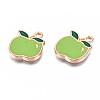 Alloy Enamel Charms X-ENAM-S115-020-4