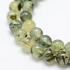 Natural Prehnite Beads Strands G-P322-48-6mm-4