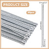 30Pcs Galvanized Steel Tube Boning DIY-HY0003-19A-2