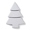 Christmas Tree Shaped Plastic Snack Dried Tray Box DJEW-Q003-01A-3