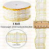 1 Roll Polyester Ruffled Ribbon SRIB-CY0001-14B-2