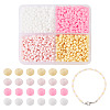 2132Pcs 4 Colors 8/0 Opaque Glass Seed Beads SEED-TADJ0001-03-1