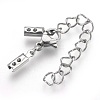 Tarnish Resistant 304 Stainless Steel Chain Extender X-STAS-P207-01P-C-1