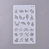 (Clearance Sale)Plastic Drawing Stencil DIY-WH0155-08-1