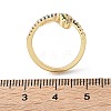 Brass Micro Pave Cubic Zirconia Cuff Rings X-RJEW-S044-049-4