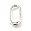 Brass Spring Gate Rings KK-V007-006P-02-1