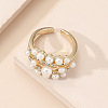 French Vintage Fashion Creative Alloy Open Cuff Rings OT7405-3