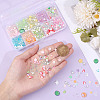 130G 10 Style Plastic Bubble Beads FIND-OC0004-04-3