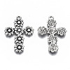 Tibetan Style Alloy Pendants TIBEP-N009-015AS-RS-2