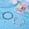 72G 12 Colors Opaque Acrylic Beads OACR-TA0003-91-7