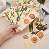 Fruit Pattern Paper Bookmarks for Office School AJEW-GF0004-40C-3