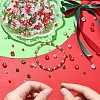 500Pcs Christmas Themed Glass Beads GLAA-YWC0004-05-4