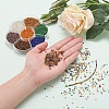 7 Colors Glass Round Seed Beads SEED-YW0001-24A-02-9