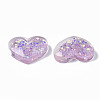 Transparent Resin Cabochons CRES-N034-20B-3