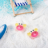 Opaque Resin Cabochons CRES-TAC0002-09-6