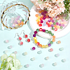 120Pcs Opaque UV Reactive Beads RESI-PA0001-35E-4