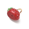 Spray Painted Brass Charms KK-CBAEB58-17-2