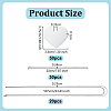 50Pcs Aluminum Big Pendants ALUM-OC0010-01A-2