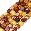 Natural Amber Beads Strands G-C260-A01-02-2
