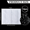 14Pcs Glass Rhinestone HTV Transfer Vinyl Sheets DIY-FG0010-29B-2